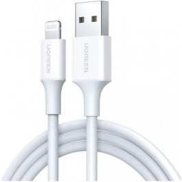   UGREEN US155 USB2.0 AM/Lightning 2m White (20730)