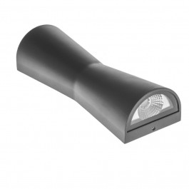   Brille Уличная подсветка фасадов AL-229/2х3W NW COB LED IP65 BK (34-191)