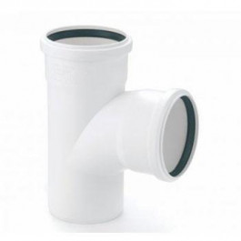   Valplast Тройник ПВХ 4silence, D=50x50 мм, 87,5° (CA019050050)