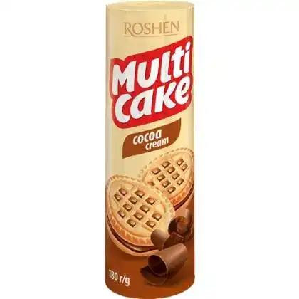 Roshen Печиво  Multicake з начинкою какао, 180 г (390891) (4823077609077) - зображення 1