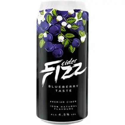 Fizz Сидр  Blueberry, 4%, з/б, 0,5 л (4740098079309) - зображення 1