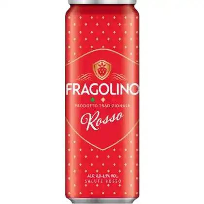 San Martino Напій винний ігристий  Fragolino Rosso солодкий червоний напівсолодкий 6-6,9%, 0,33 л (4820000949743 - зображення 1