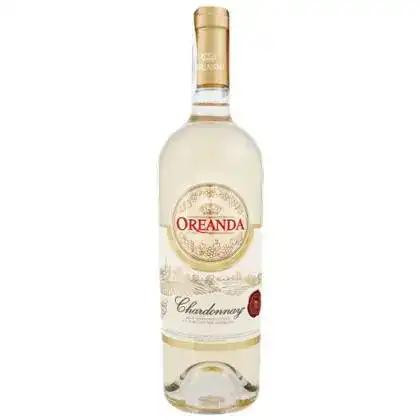 Oreanda Вино  Chardonnay біле сухе 9.5-14%, 750 мл (4820163121956) - зображення 1