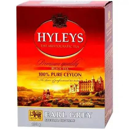 Hyleys Чай черный English Earl Grey, 100 г (4791045003182) - зображення 1