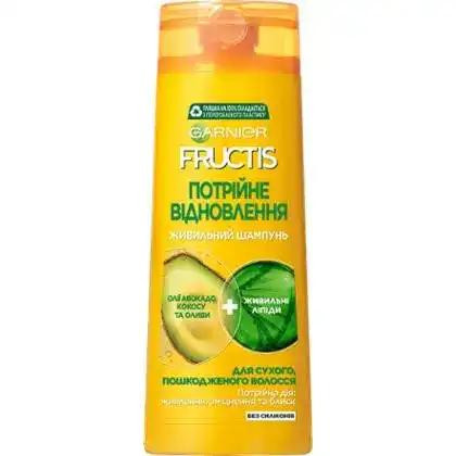 Garnier Шампунь  Fructis Тройное Восстановление для поврежденных и ослабленных волос 250 мл (3600540870087) - зображення 1