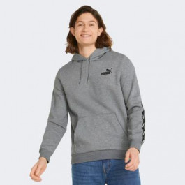   PUMA Худи  Ess+ Tape Hoodie Fl 84904003 XL Medium Gray Heather (4064535828450)