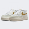 Nike Жіночі кеди низькі  Court Vision Alta DZ5394-100 40.5 (9US) 26 см White/Metallic Gold-Light Bone-Sai - зображення 2