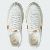 Nike Жіночі кеди низькі  Court Vision Alta DZ5394-100 40.5 (9US) 26 см White/Metallic Gold-Light Bone-Sai - зображення 6