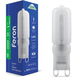   FERON LED LB-431 JCD9 G9 4W 4000K 220V (25756)