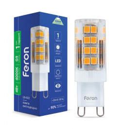   FERON LED LB-432 230V 4W 51Leds G9 4000K 350Lm (25770)