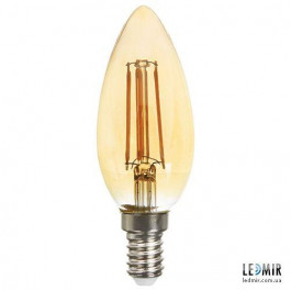   FERON LED LB-158 золото 6W E14 2200K Filament (01519)