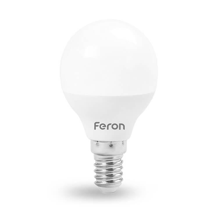 FERON LB-380 LED P45 230V 4W 320Lm E14 4000K (25640) - зображення 1