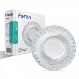   FERON Точечный светильник 7057 с LED подсветкой (28922)