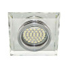 FERON Светильник встраиваемый 8170-2 MR16 серебро серебро с led подсветкой SMD2835 12leds (6500K) (28492) - зображення 1