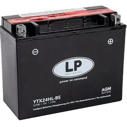 LP Battery AGM 24Ah АзЕ (YTX24HL-BS) - зображення 1