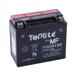   TOPLITE 18Ah АзЕ 310A (YTX20H-BS)