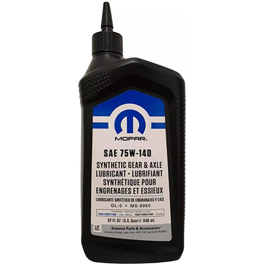 Mopar Synthetic Gear 75W-140 68218657AB 0.946л - зображення 1