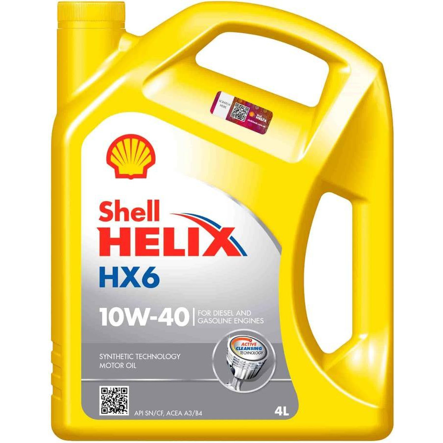 Shell Helix HX6 10W-40 4л - зображення 1