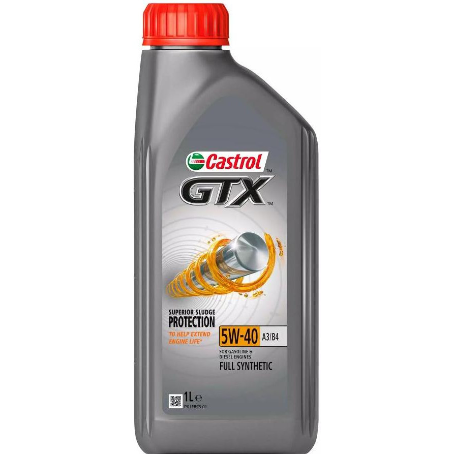 Castrol GTX A3/B4 5W-40 1л - зображення 1