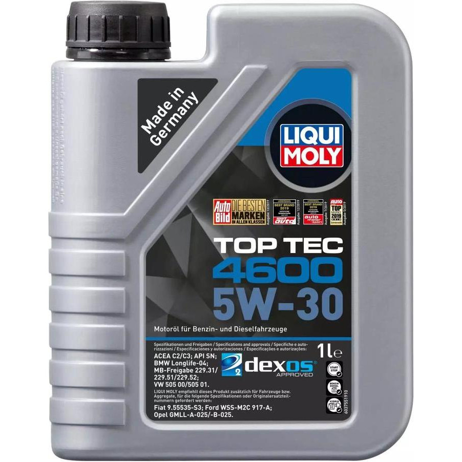 Liqui Moly TOP TEC 4600 5W-30 1л - зображення 1