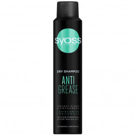   Syoss Anti-Grease Dry Shampoo 200 ml Сухой шампунь для жирных волос (9000100695800)