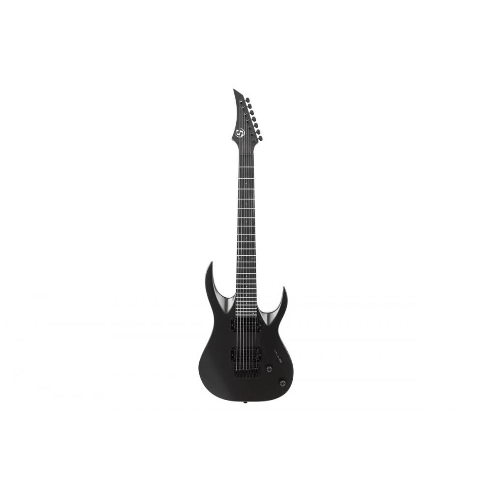 Solar Guitars AB4.7C-E 7 STRING CARBON BLACK MATTE - зображення 1