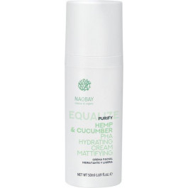   Naobay Крем для обличчя  Equalize Purify Hemp&Cucumber Pha Hydrating Cream Mattifying 50 мл (8436568902074)