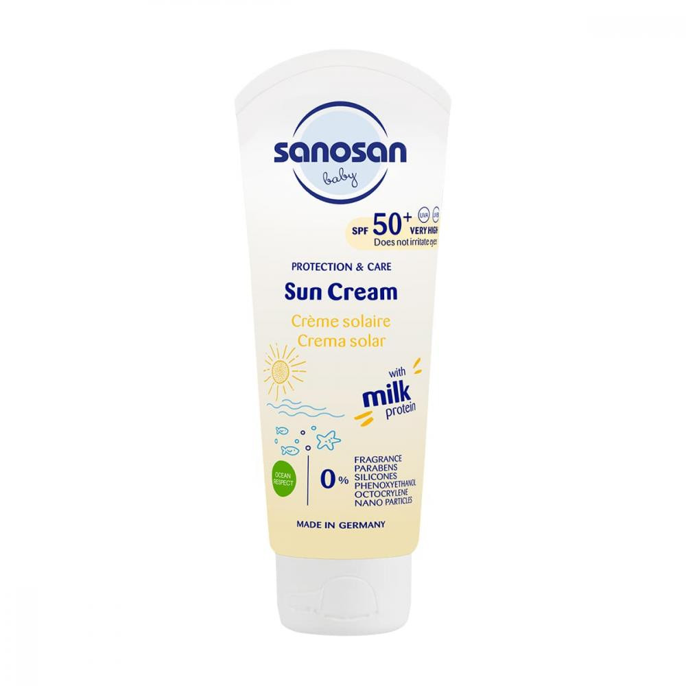 Sanosan Дитячий сонцезахисний крем  Baby SPF 50 75 мл (4003583197682) - зображення 1