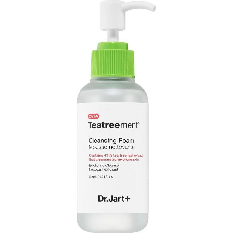 Dr. Jart+ Лікувальна гель-пінка для вмивання з чайним деревом Ctrl A Teatreement Cleansing Foam Dr.Jart 120 мл - зображення 1