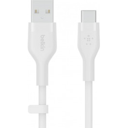   Belkin Boost Up Charge Flex USB-A to USB-C 1м White (CAB008BT1MWH)