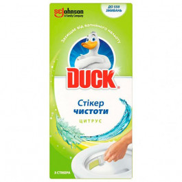   Duck Стикер чистоты для унитаза Цитрус 3 шт (4620000430070)