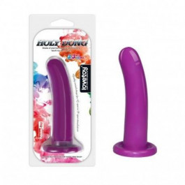   LoveToy Silicone Holy Dong Medium 5.5 ", Purple (6452LVTOY146)