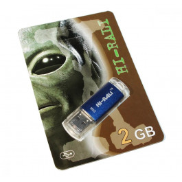   Hi-Rali 2 GB Rocket Series USB 2.0 Blue (HI-2GBRKTBL)