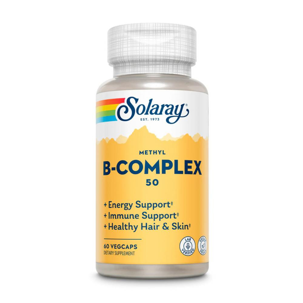 Solaray Methyl B-Complex 50mg - 60 vcaps - зображення 1