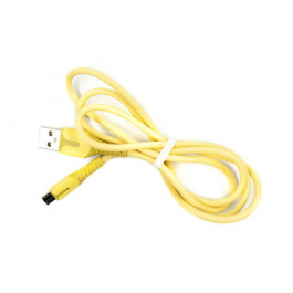   DENGOS USB to Micro USB  1m Yellow (PLS-M-IND-SOFT-YELLOW)