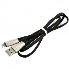   DENGOS USB Type-A - Lightning 1m Black (PLS-L-PLSK-BLACK)