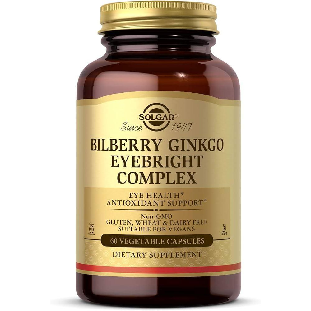 Solgar (Blueberry Ginkgo Eyebright Complex) 60 - зображення 1