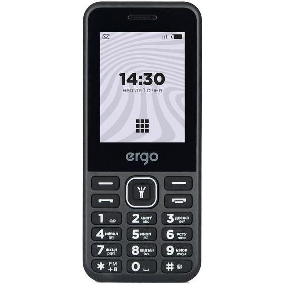 ERGO B242 Dual Sim Black - зображення 1