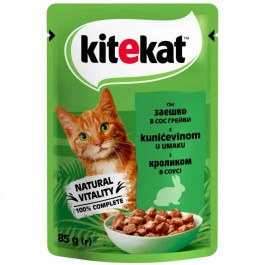   Kitekat з кроликом в соусі, 85г (5900951307324)