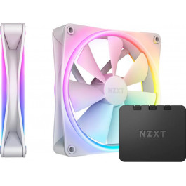   NZXT F140 RGB DUO Twin Pack White (RF-D14DF-W1)