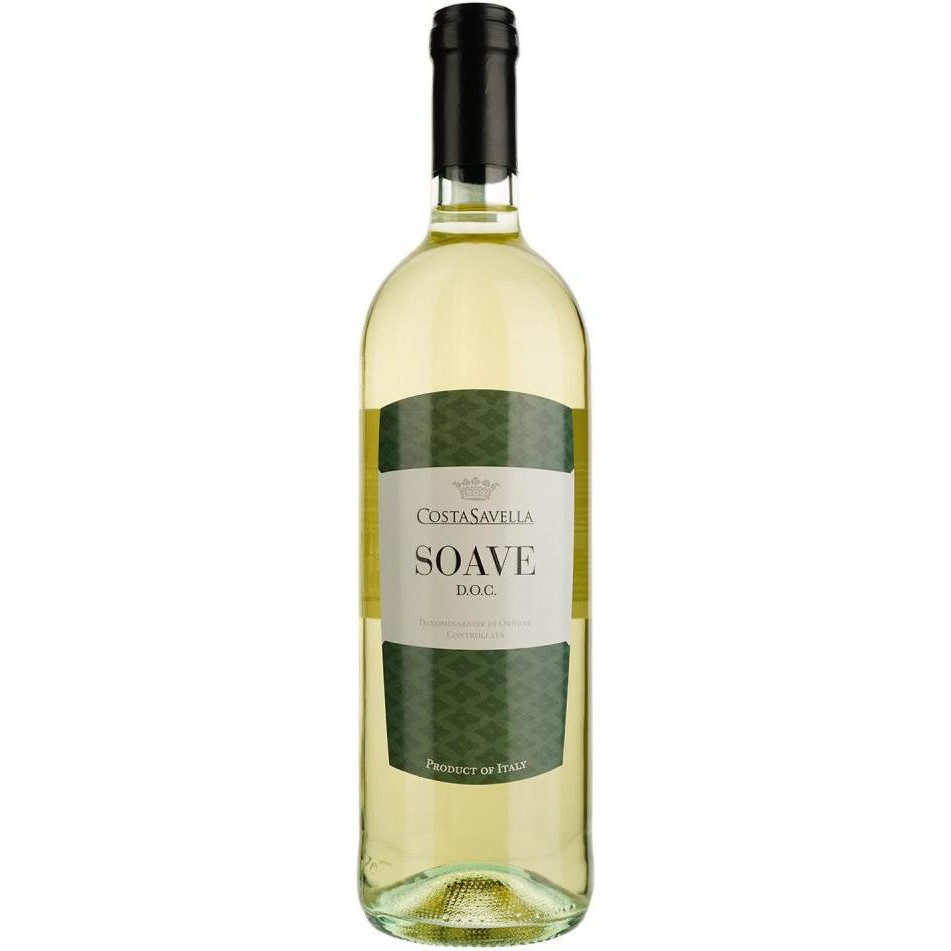 Savella Вино Soave белое сухое 0.75 л 11.5% (8005415055555) - зображення 1