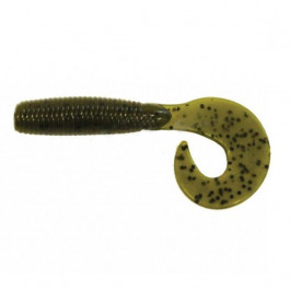   Big Bite Baits Finesse Grub 3'' (Green Pumpkin)