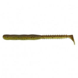   Reins Rockvibe Shad 4'' (B08 Green Pumpkin Chart Melon)