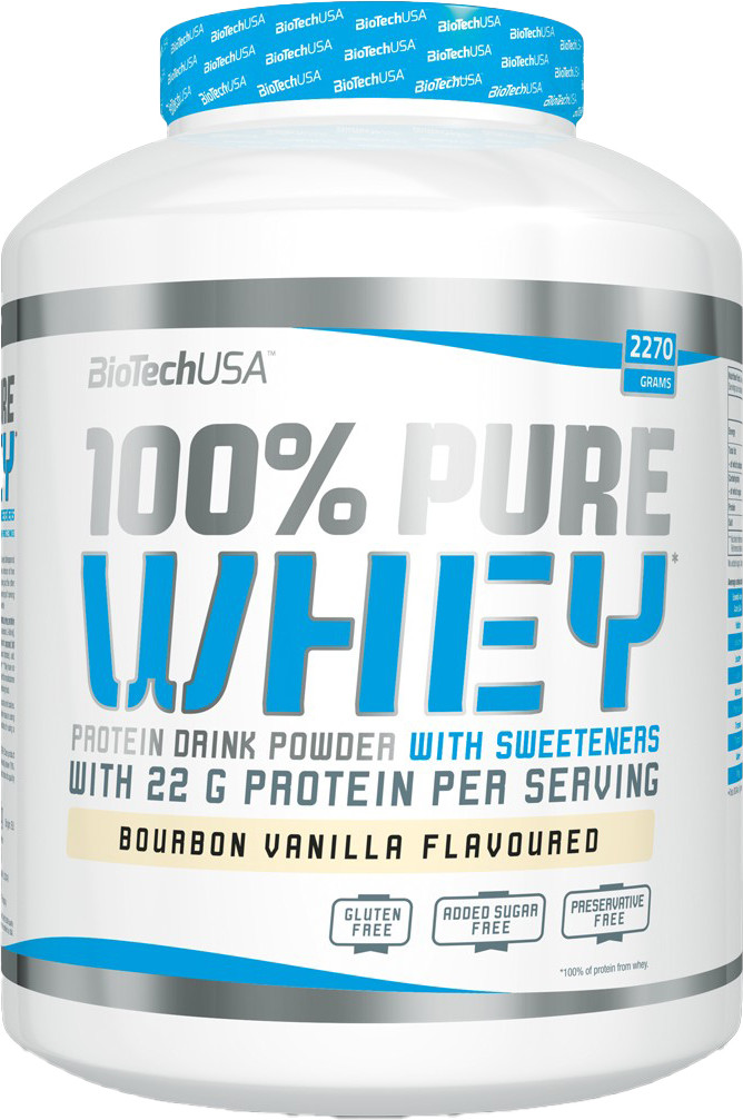 BiotechUSA 100% Pure Whey 2270 g /81 servings/ Unflavoured - зображення 1