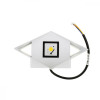 Brille Вуличний світильник AL-600/2х5W NW LED IP54 WH (34-400) - зображення 7