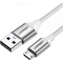   UGREEN US290 USB 2.0 AM to Micro USB 1m White (60151)