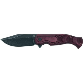   Fox Eastwood Tiger Black Blade Micarta Burgundy (FX-524 MB)