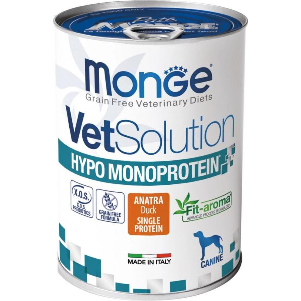 Monge VetSolution Wet Hypo качка 400 г (8009470082044) - зображення 1