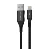 Proove USB to Lightning Braided Scout 1m Black (CCBS20001101) - зображення 1