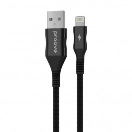   Proove USB to Lightning Braided Scout 1m Black (CCBS20001101)